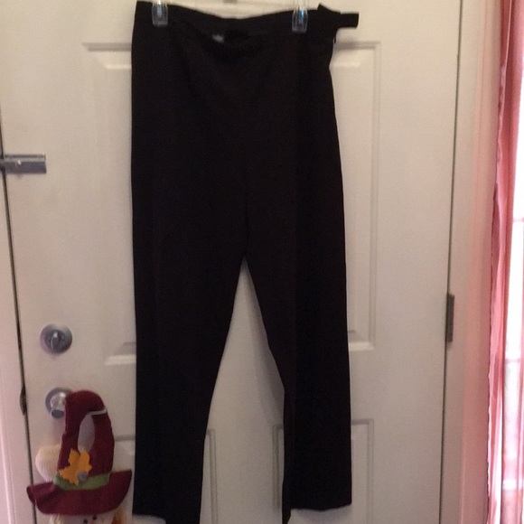 Ladies black Rafaella side zip pants, size 14 - Picture 3 of 6